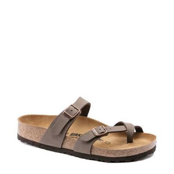 Birkenstock Mayari Dark Brown Sandals - Picture 7 of 9